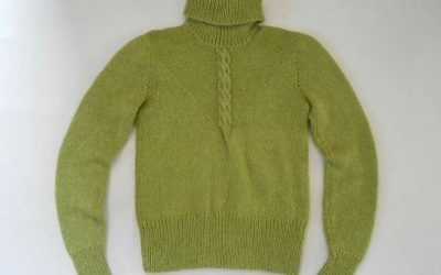 Женский свитер для начинающих мастериц