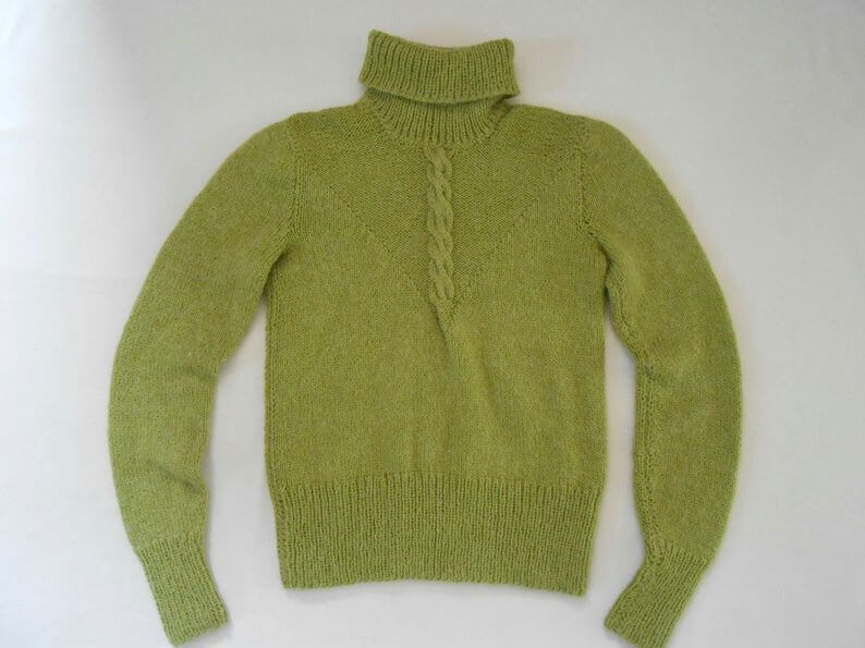 Женский свитер для начинающих мастериц
